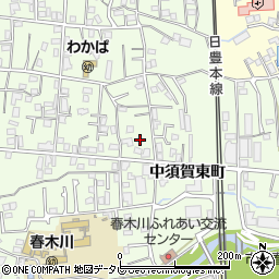 大分県別府市北石垣1128周辺の地図