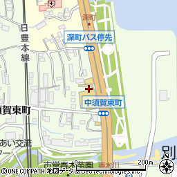 大分トヨタ自動車株式会社　別府店周辺の地図