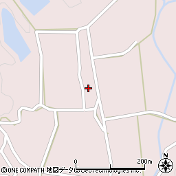 愛媛県宇和島市三間町黒井地1745周辺の地図