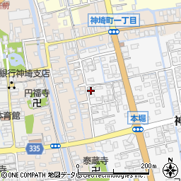 佐賀県神埼市神埼町本堀3272周辺の地図