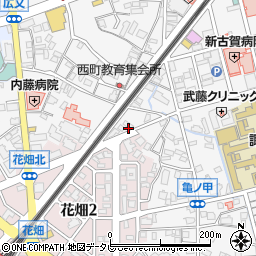 福岡県久留米市西町1139周辺の地図