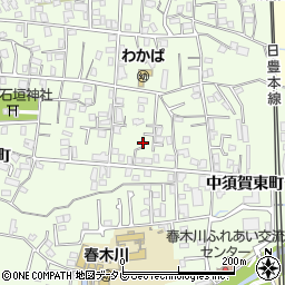 大分県別府市北石垣1096-15周辺の地図