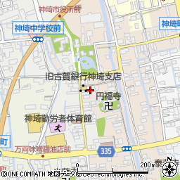 佐賀県神埼市三丁目391周辺の地図