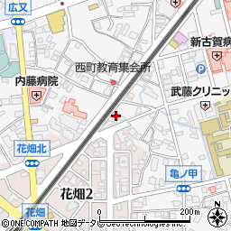 福岡県久留米市西町1139-15周辺の地図