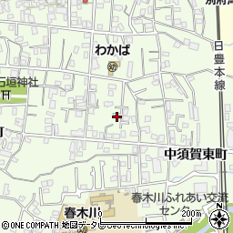 大分県別府市北石垣1097周辺の地図