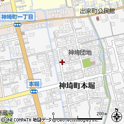 佐賀県神埼市神埼町本堀3150-25周辺の地図