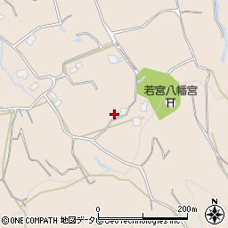 福岡県久留米市草野町吉木2382周辺の地図