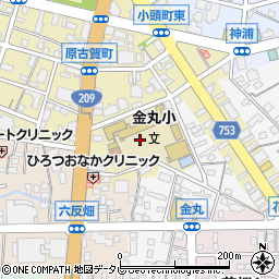 福岡県久留米市原古賀町28周辺の地図