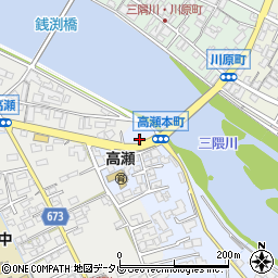 大分県日田市高瀬本町236-1周辺の地図