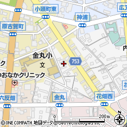 福岡県久留米市西町1333-8周辺の地図