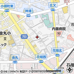 福岡県久留米市西町1237周辺の地図