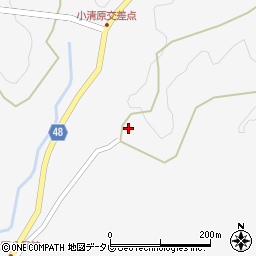 大分県玖珠郡玖珠町四日市2296周辺の地図