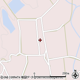 愛媛県宇和島市三間町黒井地1737周辺の地図