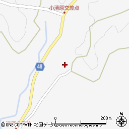 大分県玖珠郡玖珠町四日市2405周辺の地図