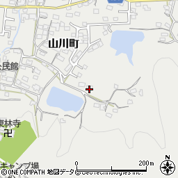 福岡県久留米市山川町745周辺の地図