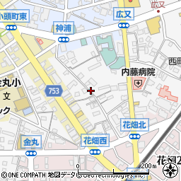 福岡県久留米市西町1189周辺の地図