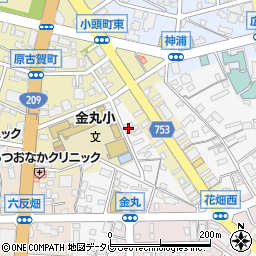 福岡県久留米市西町1334周辺の地図