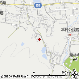 福岡県久留米市山川町259周辺の地図