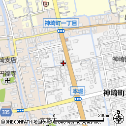 佐賀県神埼市神埼町本堀3180-10周辺の地図