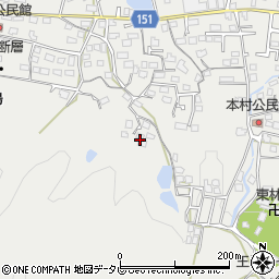福岡県久留米市山川町241周辺の地図