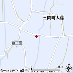 愛媛県宇和島市三間町大藤191周辺の地図