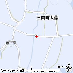 愛媛県宇和島市三間町大藤200周辺の地図