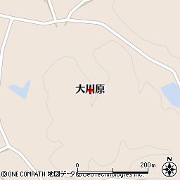 佐賀県伊万里市南波多町（大川原）周辺の地図