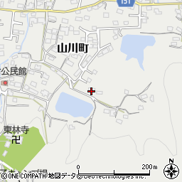 福岡県久留米市山川町739周辺の地図