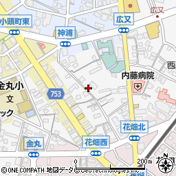 福岡県久留米市西町1221-2周辺の地図