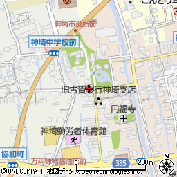 佐賀県神埼市三丁目432周辺の地図