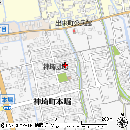 佐賀県神埼市神埼町本堀3160-25周辺の地図