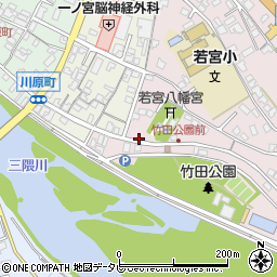 西邑養鶏直売所若宮町支店周辺の地図