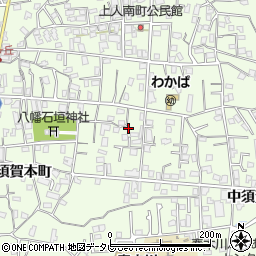 大分県別府市中須賀東町3組周辺の地図
