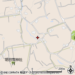 福岡県久留米市草野町吉木2056周辺の地図