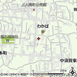 大分県別府市北石垣1094-2周辺の地図