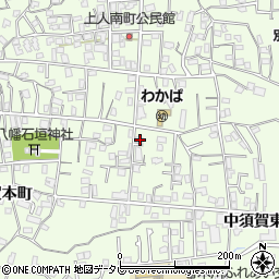 大分県別府市北石垣1093周辺の地図
