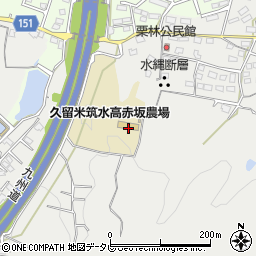 福岡県久留米市山川町175周辺の地図