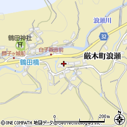 佐賀県唐津市厳木町浪瀬500-1周辺の地図