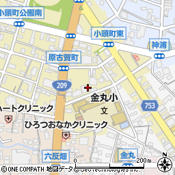 福岡県久留米市原古賀町29周辺の地図