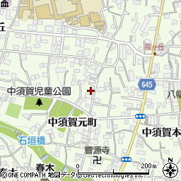 岩崎下宿周辺の地図
