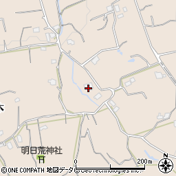福岡県久留米市草野町吉木2060周辺の地図