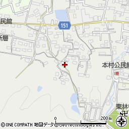 福岡県久留米市山川町299周辺の地図