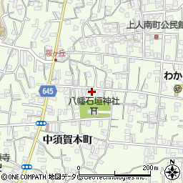 大分県別府市北石垣1051周辺の地図