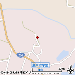佐賀県伊万里市瀬戸町（早里）周辺の地図