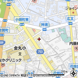 福岡県久留米市西町1228周辺の地図