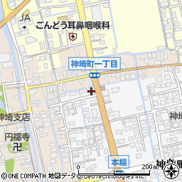 佐賀県神埼市神埼町本堀3180周辺の地図