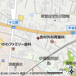 福岡県信用組合久留米営業部周辺の地図