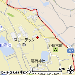 佐賀県小城市東分183周辺の地図