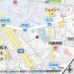 福岡県久留米市西町1217周辺の地図