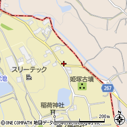 佐賀県小城市東分148周辺の地図